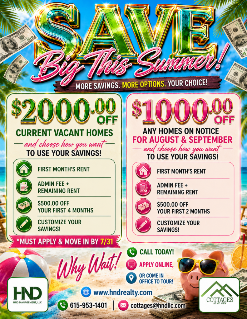 Save Big This Summer